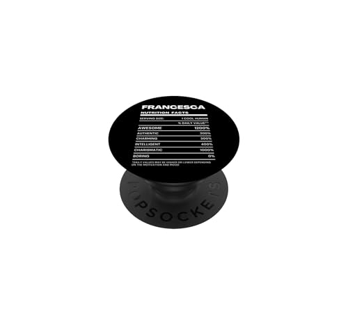 Francesca Nutrition Facts Name PopSockets Adhesive PopGrip