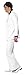 Smiffys Men 1970s Suit Costume, White, M - US Size 38