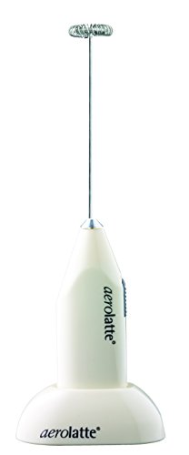 Aerolatte Original Electric Hand Held Milk Frother, Ivory