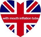 The Chimney Balloon Small 15 x 9 Inch Draught Excluder UK Made view 5