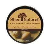 Shea Natural 100% Whipped Shea Butter - Original 7 oz (198 grams) Cream