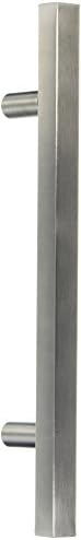 Pandora HardwarePandora - Square Pull Bar Handle Stainless Steel for Drawer Kitchen Cabinet Hardware - 8 inch