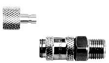 Iwata 1/8 Male and Female Quick Coupling