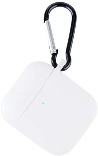 New Earpods Case Silicon with Earbuds Strap and Keychain Upgraded Ultra-Thin Soft Skin Cover Compatible with i12 inpods 12 Apple AirPods 2 & 1 - (i12 Case-Clear)