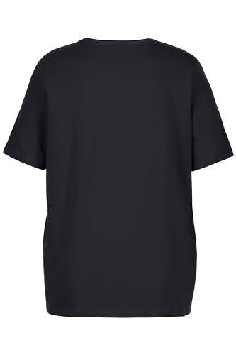 Ulla Popken T-Shirt, A-Line, Carree Neck, Half Sleeve 807286 Women's T-Shirt