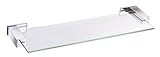 Danze D446134 Sirius 18-Inch Glass Shelf, Chrome
