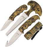 Elk Ridge ER-273CA Hunting Knife Set (4-Piece)