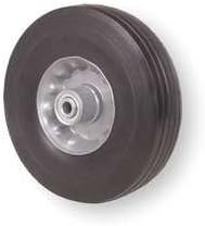 Industrial Grade 1NWY3 Wheel, Solid Rubber, 6 In, 200 Lb Cap