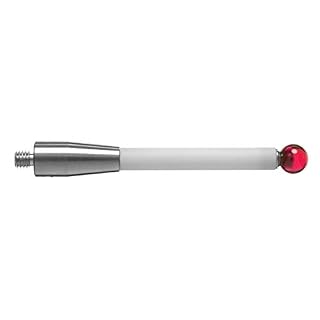 CMM Probe Tip for CMM Machine Tools High Quality Ceramic stem M4 Thread 5mm Diameter Ruby Ball 50mm Length A-5003-0235 (M4D5L50)