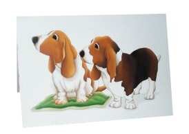 Basset Hound Notecards (pack of 10)