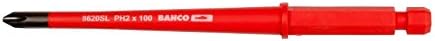 Bahco 8610SL-2P Slim/Insulated Interchangeable Blades for Phillips Head Screws Red, Size 1, Set of 2 Piece