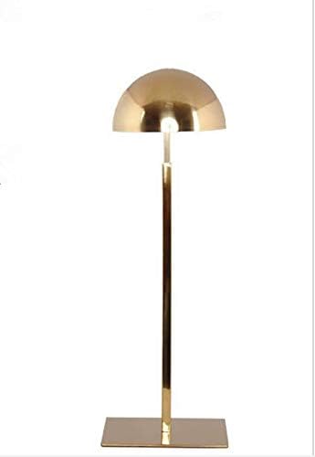 U/K Gold Stainless Steel Adjustable Hat Cap Display Stand Holder Racks 20-42cm