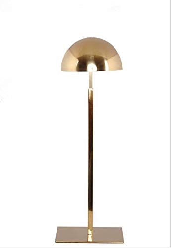 U/K Gold Stainless Steel Adjustable hat cap display stand holder racks