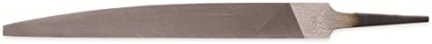 Crescent Nicholson 07085N 12" Knife Double/Single Cut Bastard File with Safe Back - 6/Box