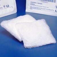 2585 Sponge Ke Roll ix Super 2's Gauze LF St Cotton 6x6" Med Wvn 20Pk Per Box Part No. 2585 by- Kendall Company