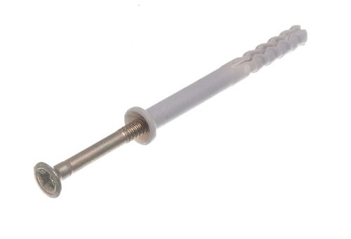 Click Here to See More Images Lot Of 25 Hammer Fixing With Nylon Wall Plug M5 X 50Mm