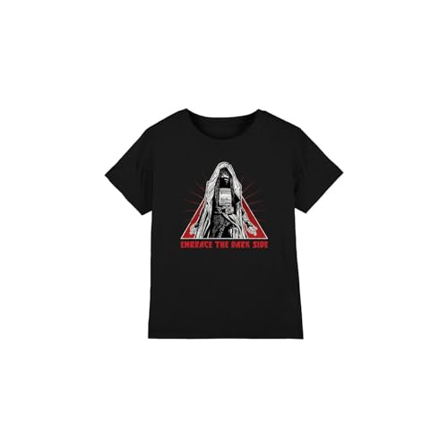 Star Wars The Acolyte Embrace the Dark Side of the Force Unisex Kids T Shirt, Black, 12-13 Years