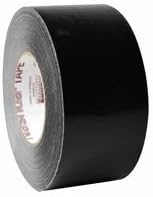 Nashua 573-1086204 398 Coated Cloth Professional Grade Duct Tape, 11 Mil, 72 mm. x 55M, Black