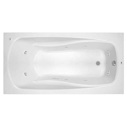 Proflo Pfwplusa7236wh 72 X 36 Whirlpool Bathtub With 8