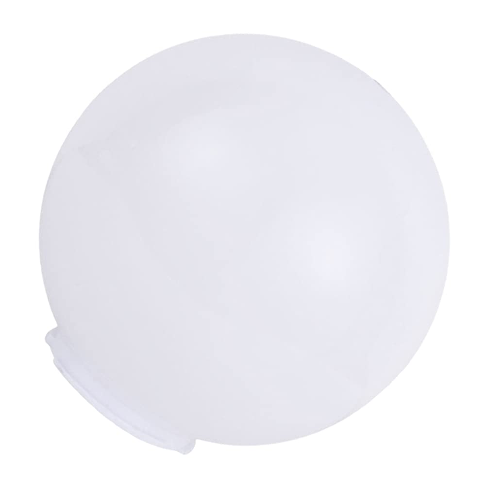 UKCOCO Post Lamp Shade Acrylic Ball Lamp Shade Globe Replacement Light Cover Hanging Ball Light Shades for Wall Outdoor Table Chandelier Ceiling Lamp Cover Ceiling Light Lamp Shade