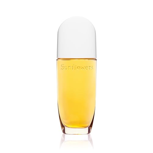 Elizabeth Arden Sunflowers – Eau de Toilette femme, women, mildes Damenparfuem mit floraler Note, frischer Damenduft nach Sonnenblumen, sommerliches Alltags-Parfuem, 50ml