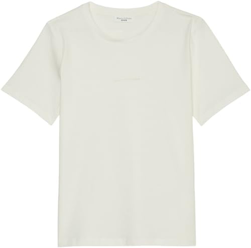 Denim Damen T-Shirt aus Bio-Baumwolle Regular Fit, Weiß (Egg White), S