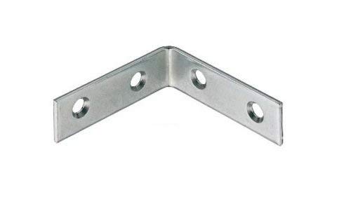 60x60x16mm 90 Degree Right Angle Metal L Shaped Bracket Corner Brace Fixing Shelf Support Repair x8