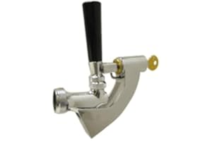 Standard Chrome Tap Beer Faucet Lock --- No Flow Until You Say So!