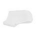 Voberry 1 Pair Silicone Gel Hole Cushion Pad Heel Moisturizing Cracked Skin Feet Pressure Pain Relief Socks for Foot Care Protectors (White)