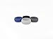 Silicone Wedding Ring For Men & Women By QOG, 4 Pack - Black, Blue, Grey, Light Grey. Sizes 6-15. Rubber Bands For Active Life-styles