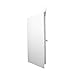 Renovators Supply Manufacturing White Corner Wall Mount Medicine Cabinet with Mirror Wooden Bathroom Storage 27 X 20 Inches Double Shelf Storage Cabinet Pre-Assembled with Hardware