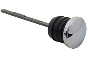 V-Twin Manufacturing Chrome Dome Oil Fill Dipstick for Softail 40-1275