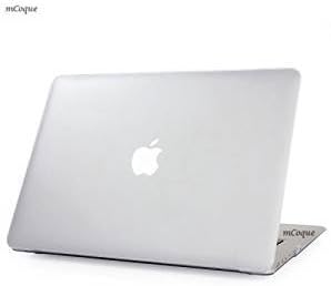 mCoque matt hard case for Macbook Air 13" (Model A1466 &amp; A1369) - Clear (With a FREE keyboard skin)