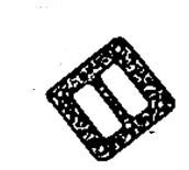 John Deere Original Equipment Gasket #R520685