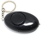 Redline Emergency Personal Alarm 120 dB, with Red LED Light - Self Defense Keychain for Kids Women Elderly Protection - Great for Running, Jogging, Hiking, Camping - Survival Whistle - Black