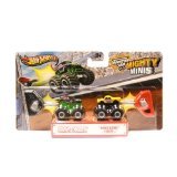 Hot Wheels Monster Jam - Mighty Minis - Grave Digger and Wrecking Crew