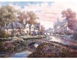 American Puzzles, Running Springs Manor Puzzle, 1500 Pieces Puzzle