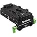 Lanparte Battery Back Pack Plate Adapter Power Supply Pinch With Internal HDMI Splitter for Sony V-shoe V-Mount V-Lock Battery External / for DSLR Camera Video Light