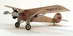 Spirit of St. Louis Rubber Powered Model Airplane by Dumas