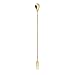 Viski 4880 Belmont Trident Barspoon, Gold
