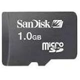 1 GB SanDisk MicroSD TransFlash Memory Card (Bulk)