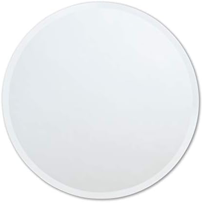 Better Bevel 24" x 24" Frameless Round Mirror