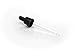 Infinity Jars 5 ml (0.17 Fl oz) UV-Black Glass Tincture Bottle & Dropper Leak‑Proof Travel Vial for Essential Oils, Serums, Micro-Doses, Herbal Extracts, 3-Pack