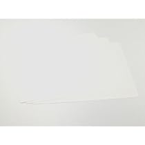 Amazon.com: Plain Acrylic Felt Fabric 9" x 12" Rectangle White ...