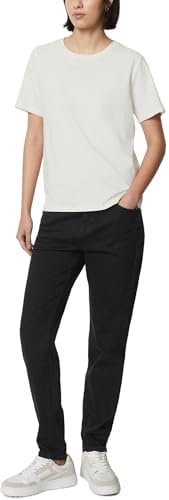 Denim Damen T-Shirt aus Bio-Baumwolle Regular Fit, Weiß (Egg White), S