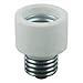 Medium Base To Medium Base Light Bulb Socket Porcelain Extender / E26 1 Inch Extension Adapter