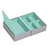 Stackers | Jewelry Box | dove gray & mint green travel box stacker accessory