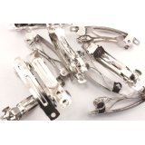 French Barrette Style Hair Clips for Bows (3 Inch 