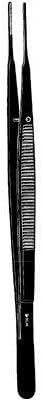 Stainless Steel with Reduced Reflectivity Polymer Coating - Sklar Black Gerald Dressing Forceps, OR Grade, Sklar