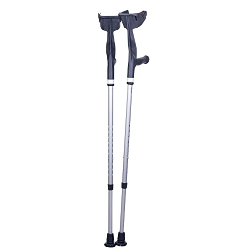 Muleta Canadense Mercur Fixa Preta 1560PR com 1 Par